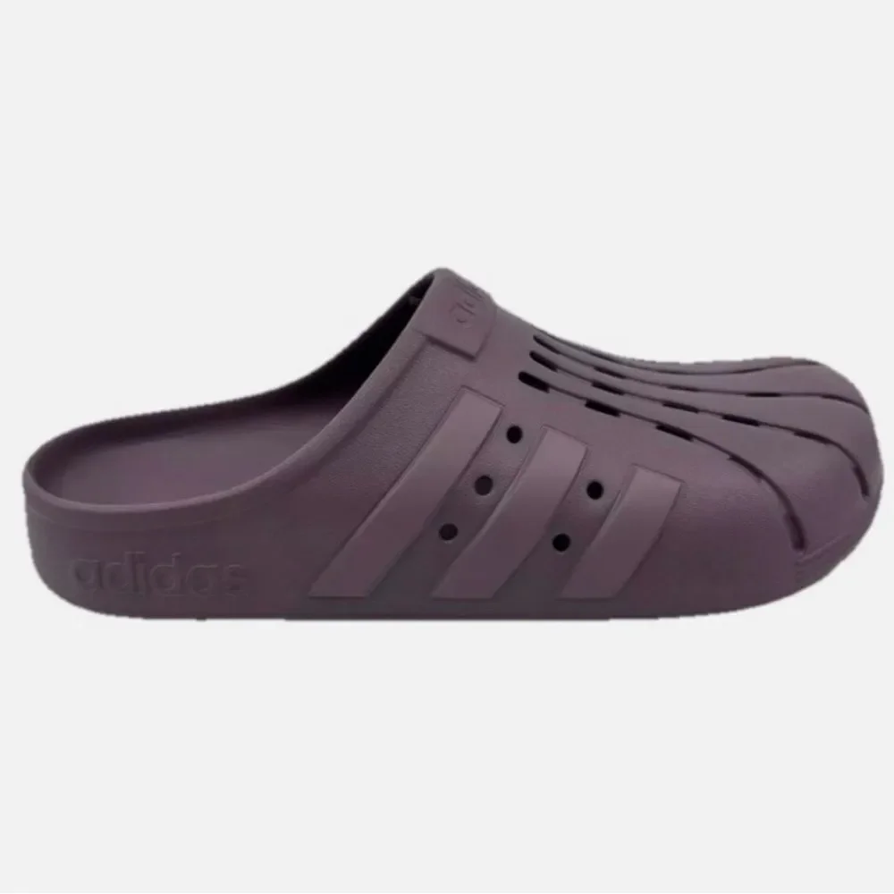 Adidas Adilette Clog Preloved Fig Mens Slip On Slides Sz 12/13 unisex NWT